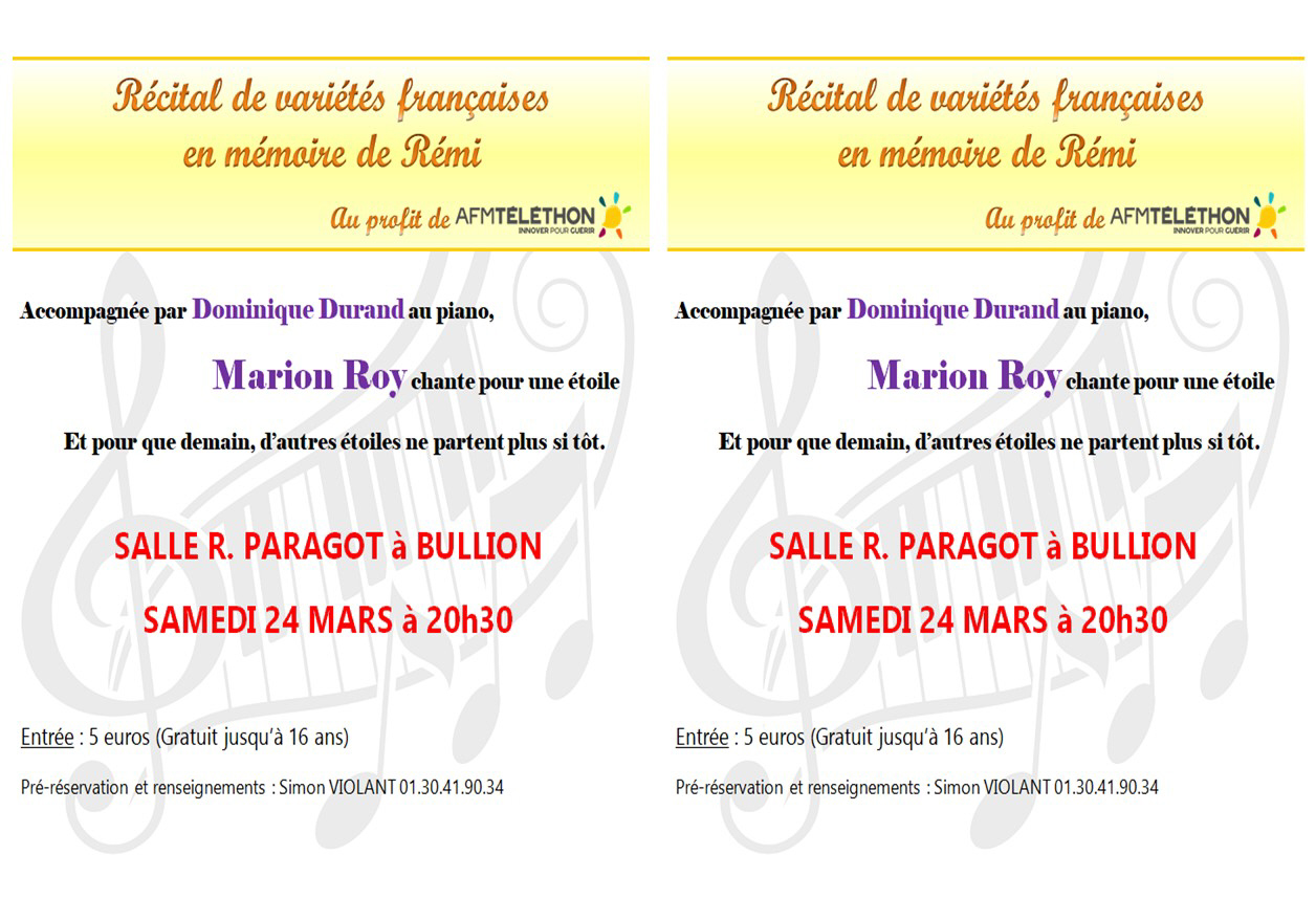 flyer Téléthon flyer Téléthon