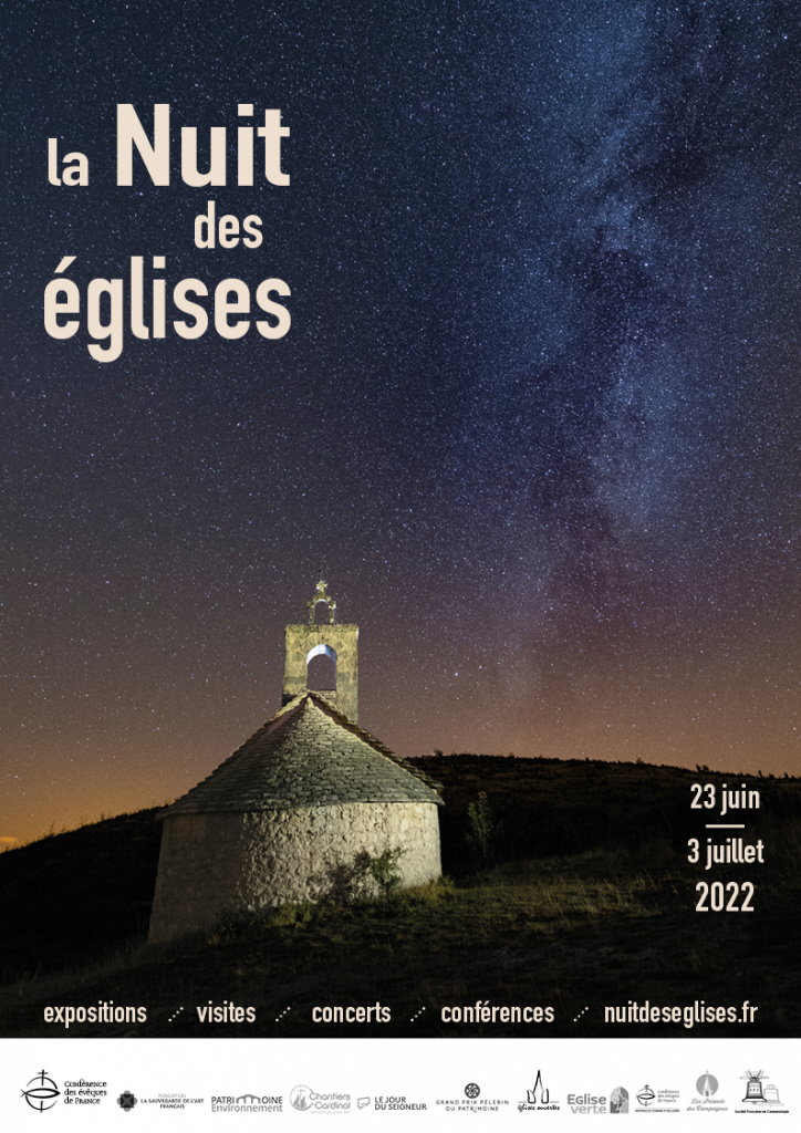 La nuit des églises 2022 Affiche