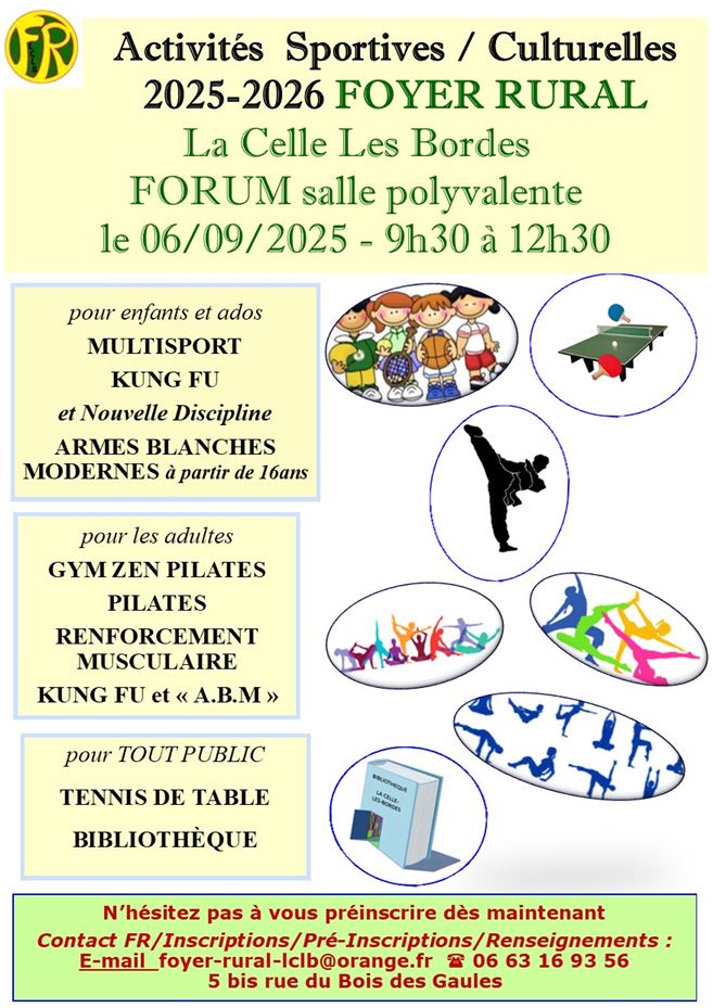 activités FR et FORUM 2025 2026 v5