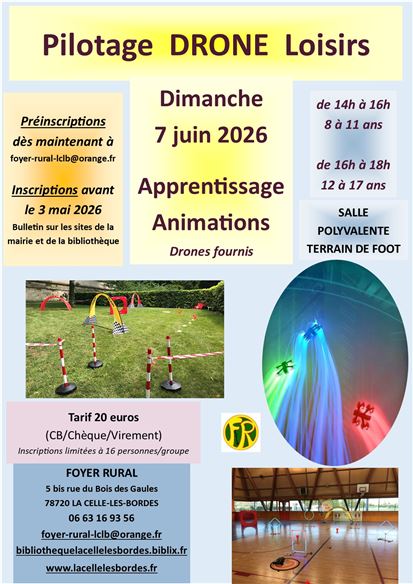 DRONE animation pilotage FR 7 juin 2026 DRONE animation pilotage FR 7 juin 2026