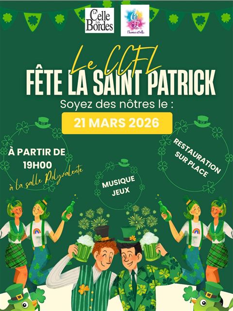 Fête SAINT PATRICK CCFL Fête SAINT PATRICK CCFL